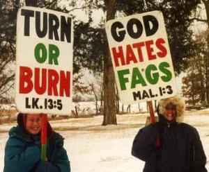 Christian Anti-Gay Protest